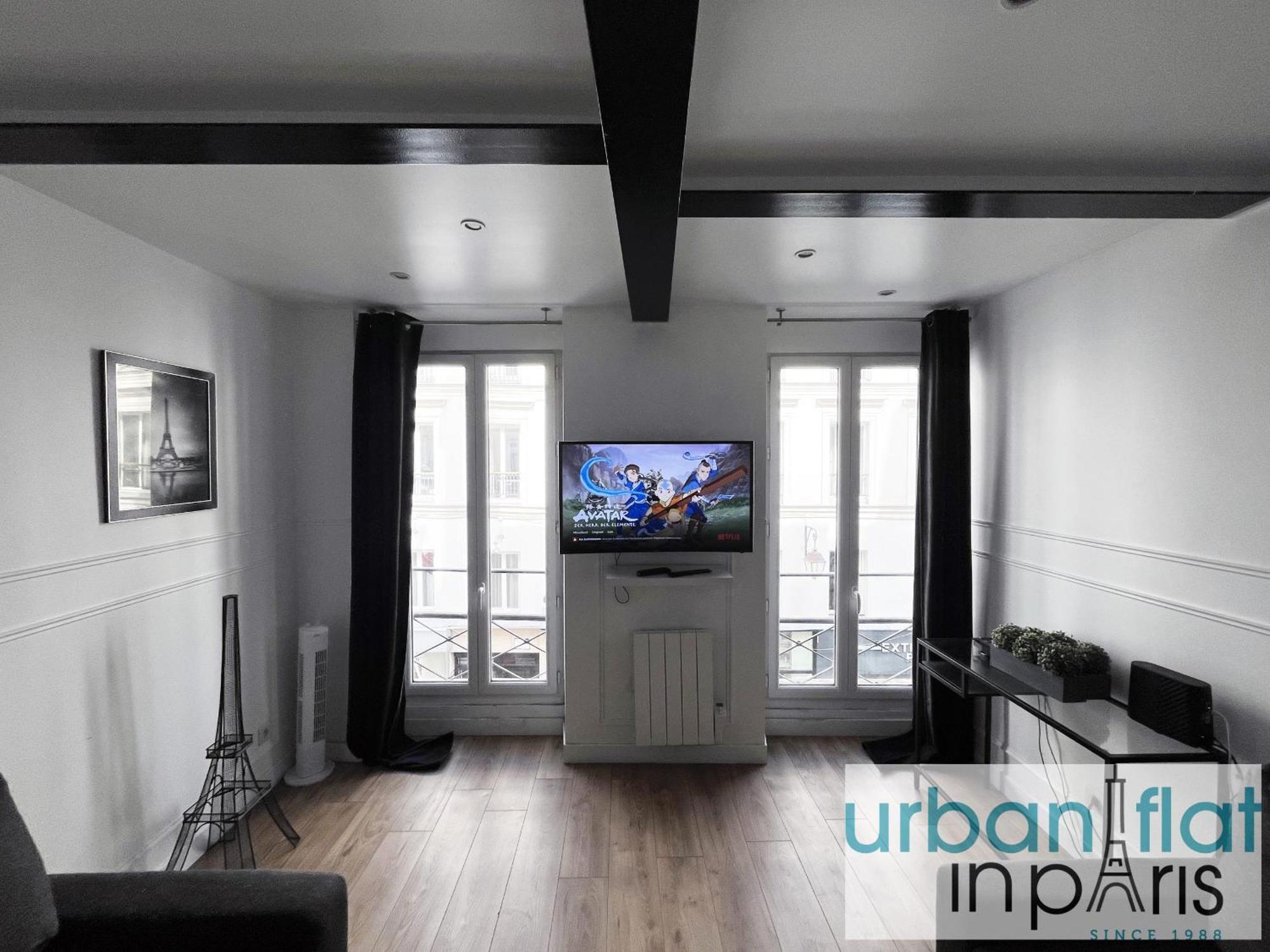 Apartment Urban Flat 14 - Charming 3 Bdr Flat In Paris