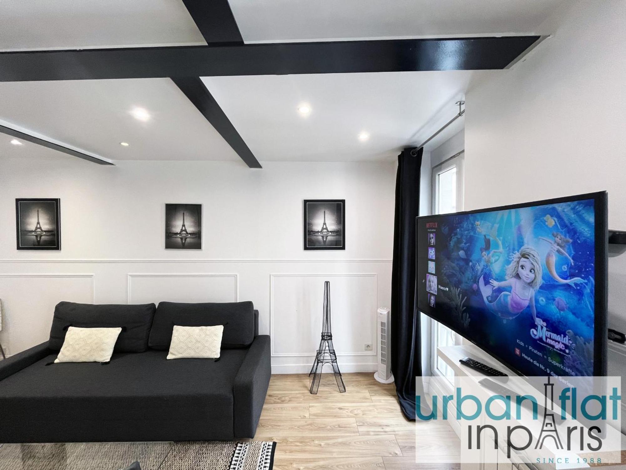 Urban Flat 14 - Charming 3 Bdr Flat In Paris
